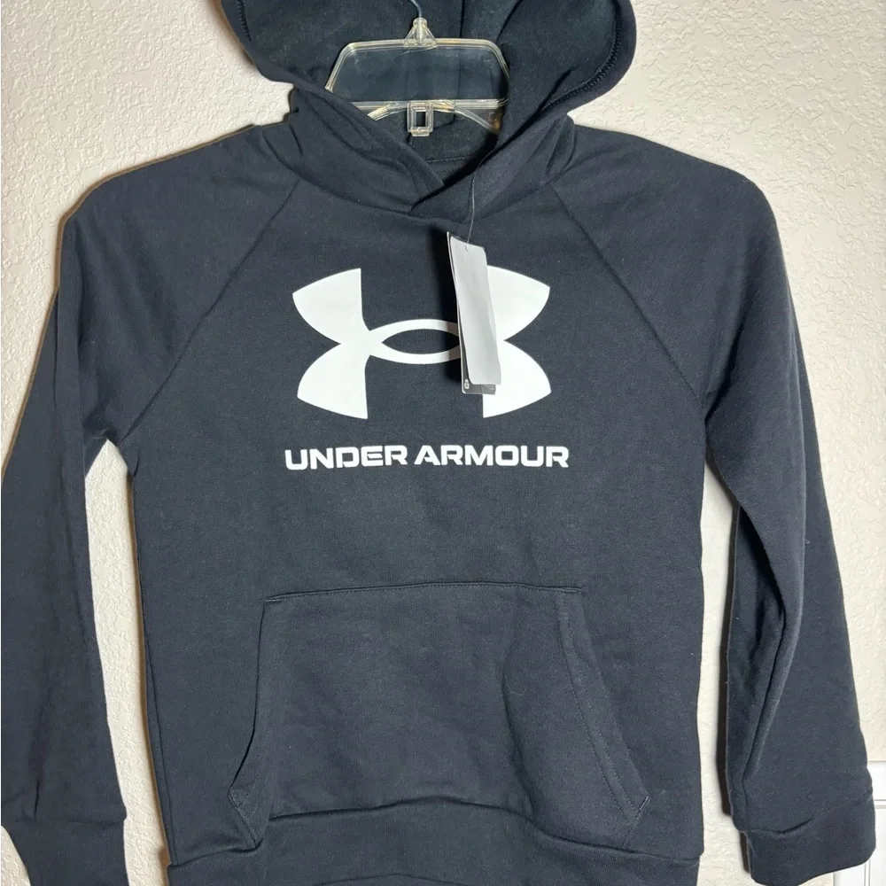 Under Armour Black and White Performance‎ Hoodie
